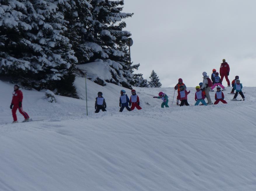Club Pioupiou en sortie sur les pistes