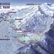 Plan des pistes nordiques