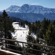 Vue du Taillefer depuis la location