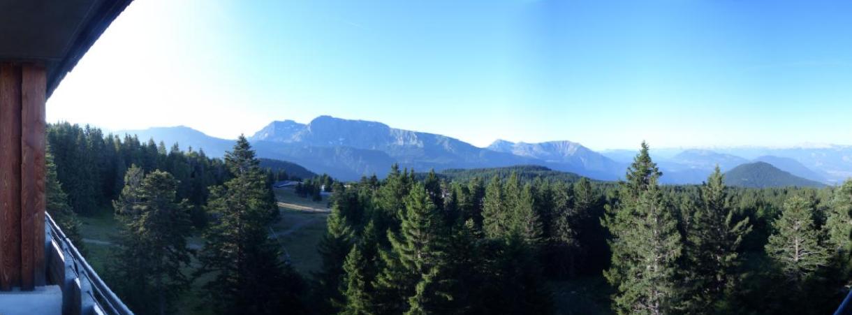 Panorama du balcon